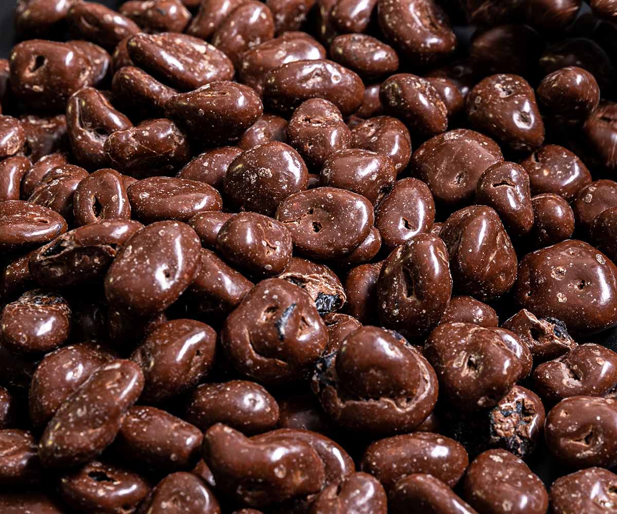 Chocolade rozijnen melk