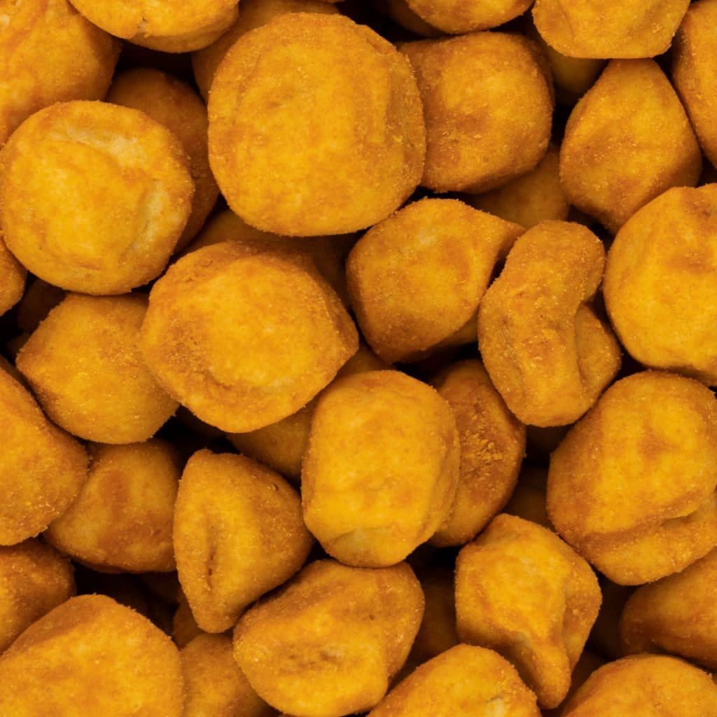 BBQ ravioli pinda’s