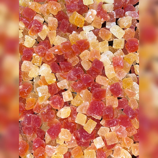 Papaya blokjes